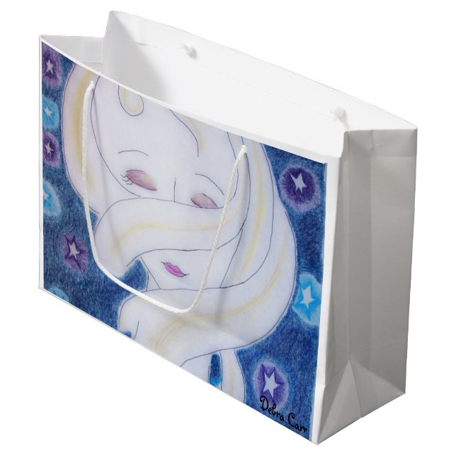 Grand Sac Cadeau Je Sens Mon Univers (Devant Angle)