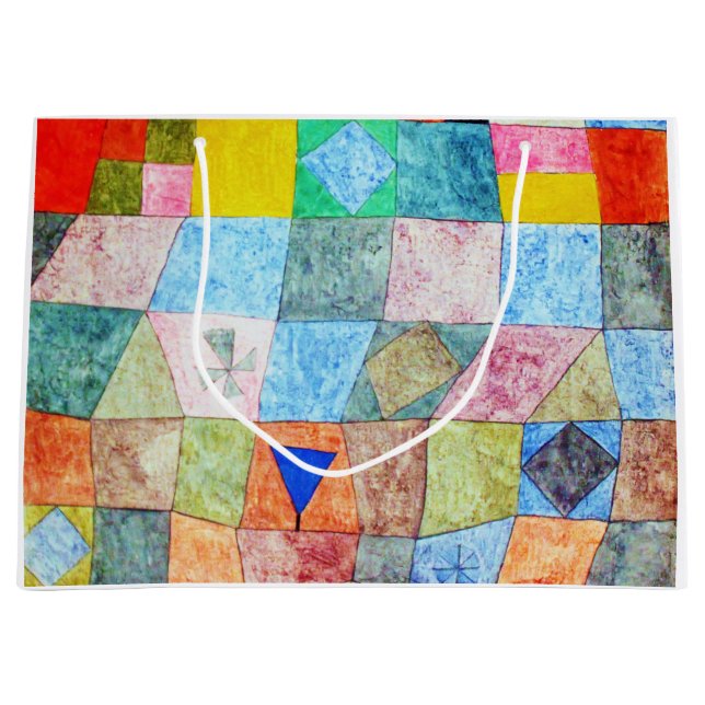 Grand Sac Cadeau Jeu convivial, Paul Klee (Devant)