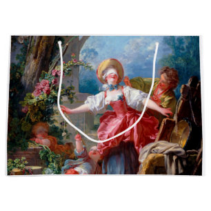 Grand Sac Cadeau Jeu de Colin-Maillard, Fragonard