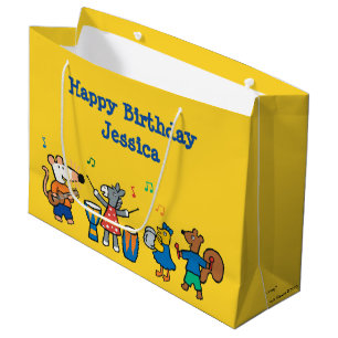 Grand Sac Cadeau Jeu de Maisy et d'amis dans la bande