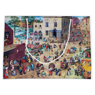 Grand Sac Cadeau Jeux d'enfants, Pieter Bruegel