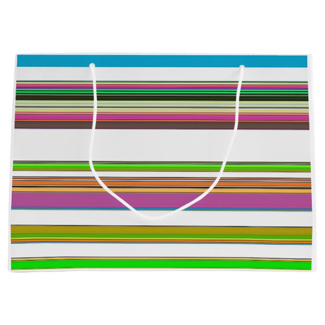 GRAND SAC CADEAU JOLIE STRIPES (Devant)