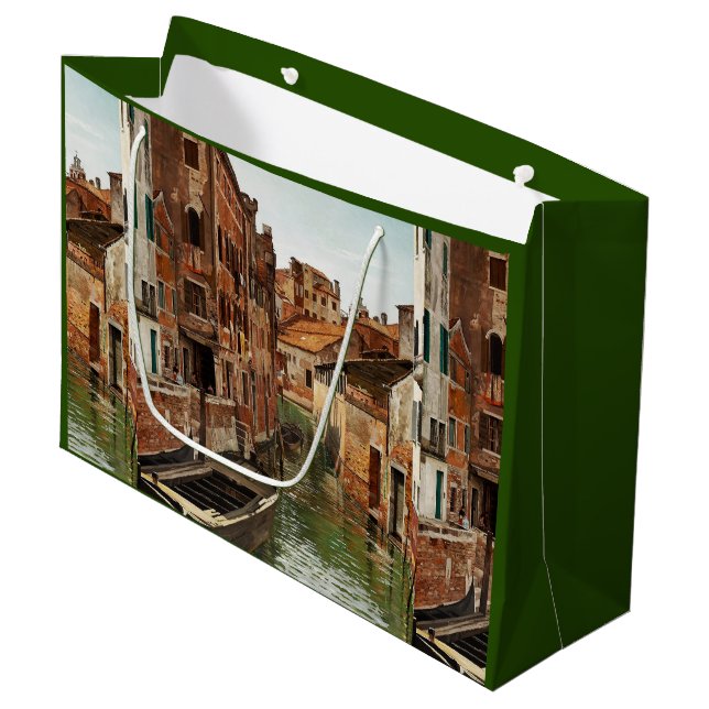 Grand Sac Cadeau Josef Theodor Hansen Ponte Della Tana Venice (Devant Angle)