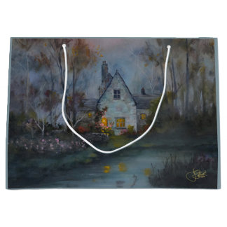 Grand Sac Cadeau "Jours paresseux"
