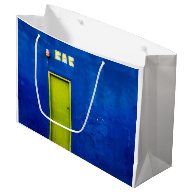 Grand Sac Cadeau Joyeuses heures (Devant Angle)