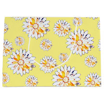 Joyeuses marguerites sur Jaune