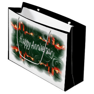 Grand Sac Cadeau Joyeux anniversaire