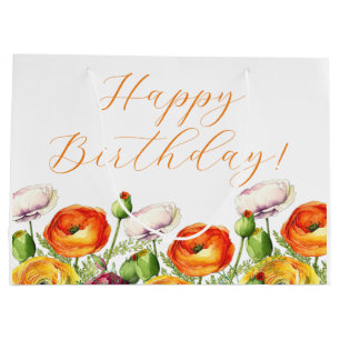 Grand Sac Cadeau Joyeux anniversaire