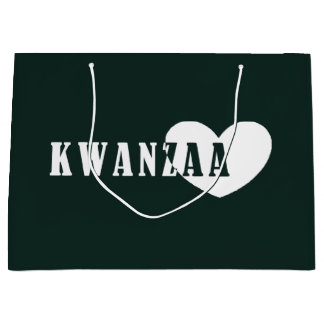 Grand Sac Cadeau Joyeux Kwanzaa