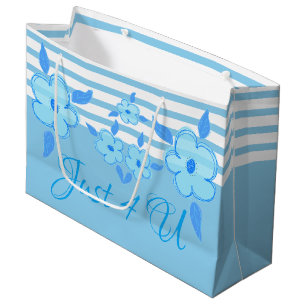 Grand Sac Cadeau Juste pour vous manipulé