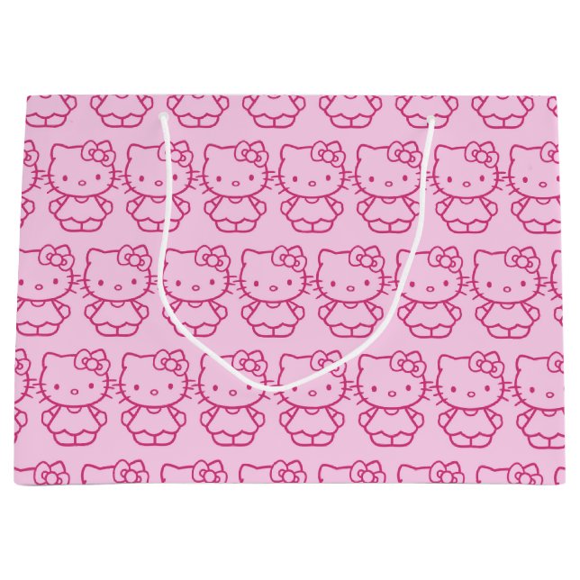 Grand Sac Cadeau Kitty (Devant)