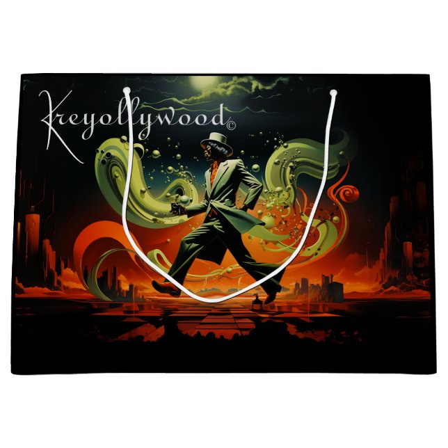 Grand Sac Cadeau Kreyollywood (Devant)