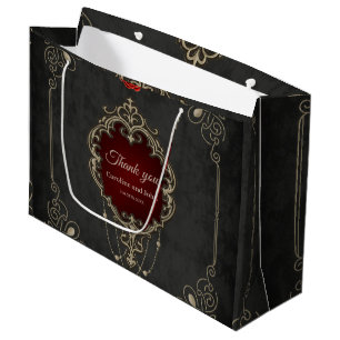 Grand Sac Cadeau La beauté et la richesse de l'amour