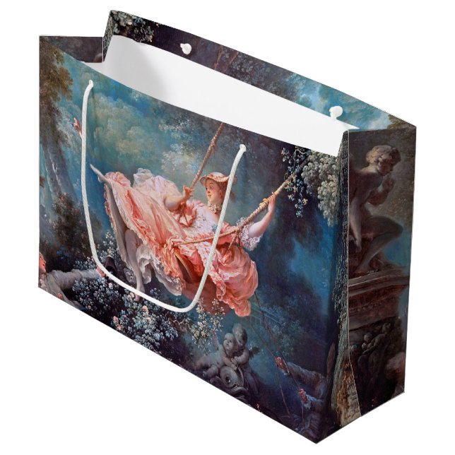 Grand Sac Cadeau La Coupe, Fragonard (Devant Angle)