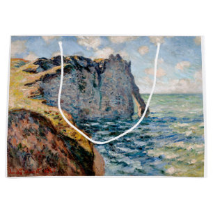 Grand Sac Cadeau La falaise d'Aval, Monet