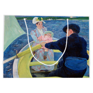 Grand Sac Cadeau La fête nautique, Mary Cassatt