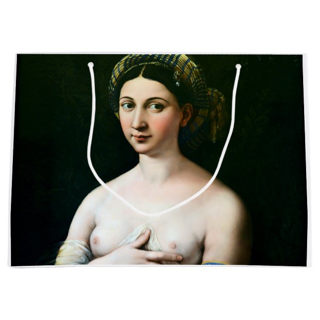 Grand Sac Cadeau La Fornarina, Raphael (Devant)