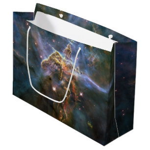 Grand Sac Cadeau La montagne mystique en Carina Nebula Espace Hubbl