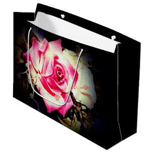 Grand Sac Cadeau L'amour est dans le papier d'enveloppement photo e