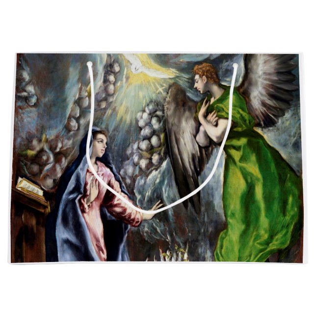 Grand Sac Cadeau L'Annonciation, El Greco (Devant)