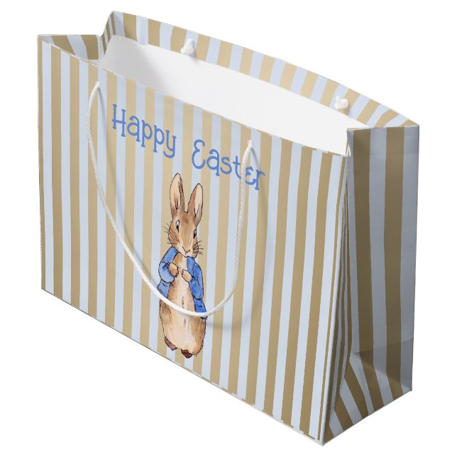 Grand Sac Cadeau lapin de Pâques (Dos Angle)