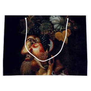 Grand Sac Cadeau L'automne, Arcimboldo