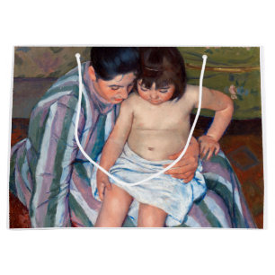 Grand Sac Cadeau Le bain de l'enfant, Mary Cassatt