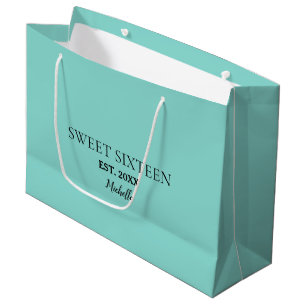 Grand Sac Cadeau Le bonbon 16 célèbrent la grande partie de diad