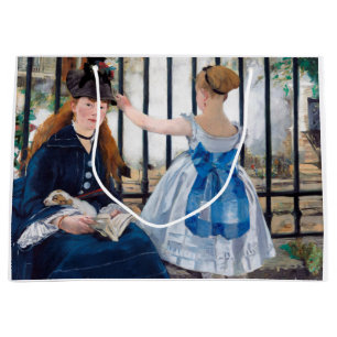 Grand Sac Cadeau Le Chemin de fer, Edouard Manet