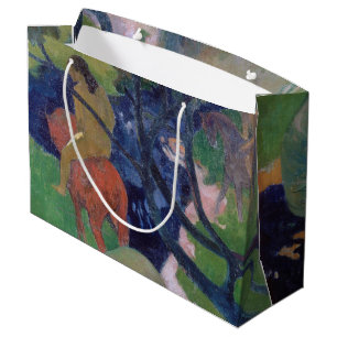 Grand Sac Cadeau Le Cheval Blanc, Gauguin