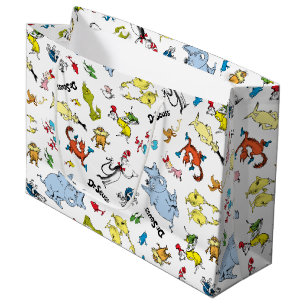 Grand Sac Cadeau Le monde du modèle de Dr Seuss