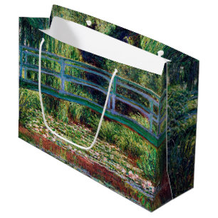 Grand Sac Cadeau Le Pont Japonais (Etang Lily), Monet