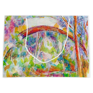 Grand Sac Cadeau Le Pont, Paul Cézanne