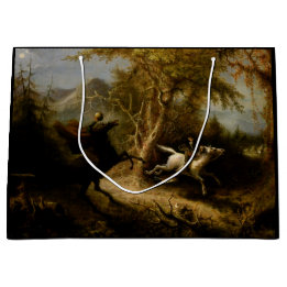 Grand Sac Cadeau Légende du cavalier sans tête fantôme d'Halloween