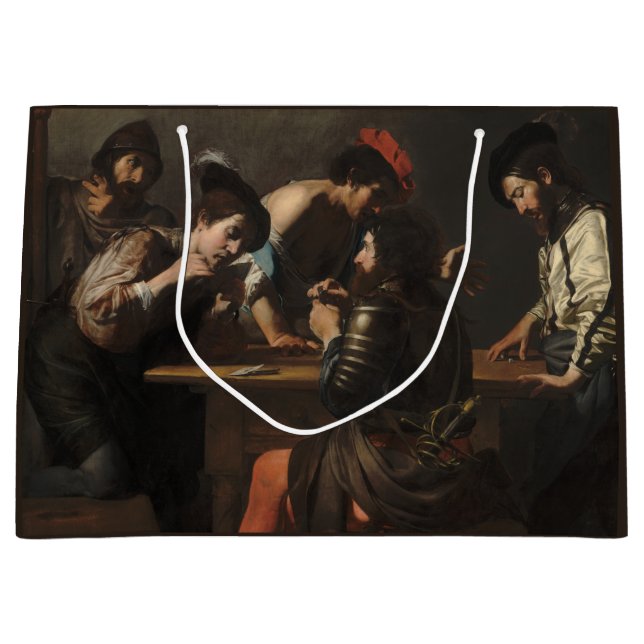 Grand Sac Cadeau Les Cheats, Les Soldats Mercenaires Jouant Des Car (Devant)