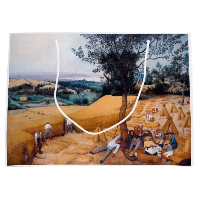Grand Sac Cadeau Les Pêcheurs, Pieter Bruegel (Devant)