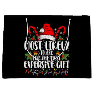 Grand Sac Cadeau Les Plus Susceptibles De Demander Le Cadeau Le Plu