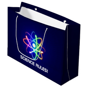 Grand Sac Cadeau LES RÈGLES SCIENTIFIQUES ! Atom