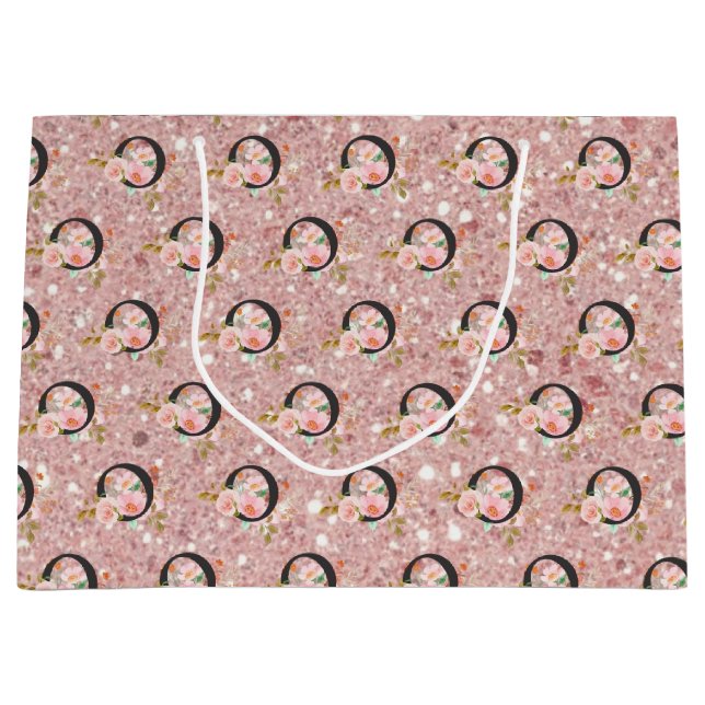 Grand Sac Cadeau Lettre O (Devant)