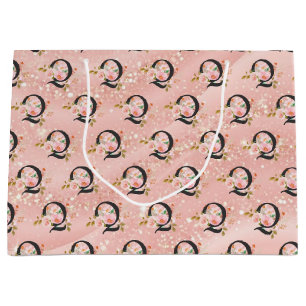 Grand Sac Cadeau Lettre Q