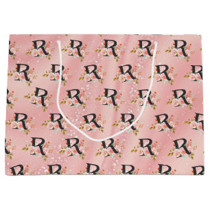 Grand Sac Cadeau Lettre R