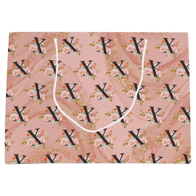 Grand Sac Cadeau Lettre X (Devant)