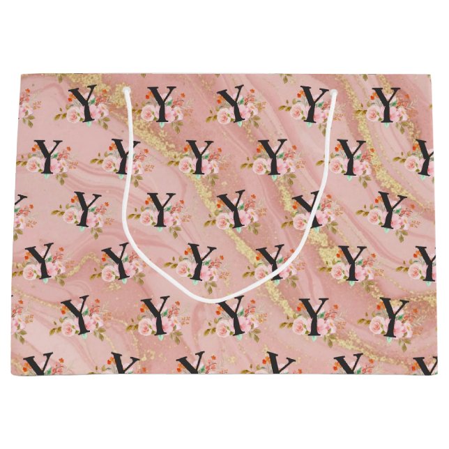Grand Sac Cadeau Lettre Y (Devant)