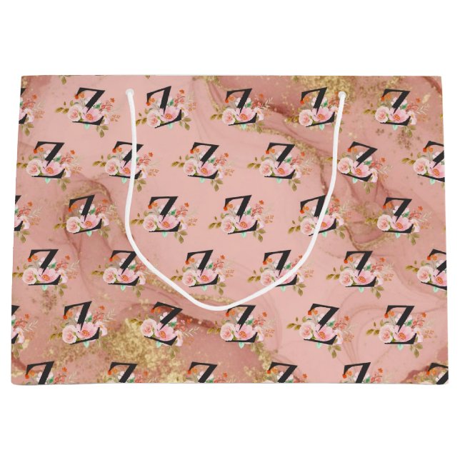 Grand Sac Cadeau Lettre Z (Devant)