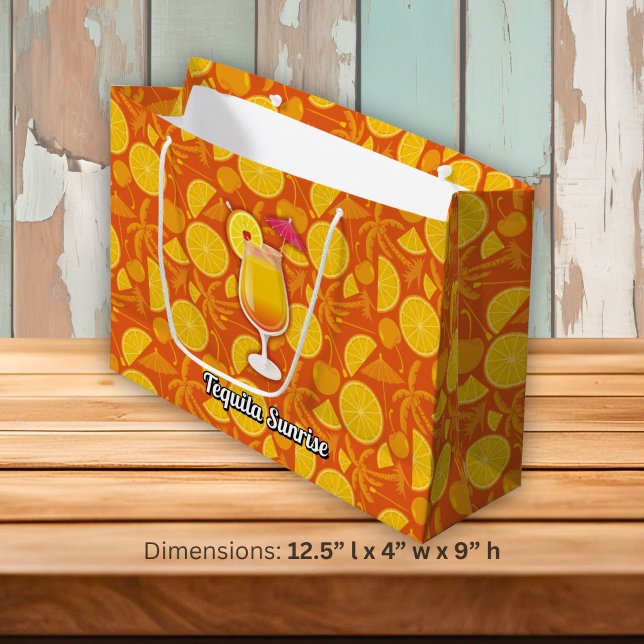 Grand Sac Cadeau Levée de tequila (Créateur téléchargé)