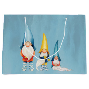 Grand Sac Cadeau L'hiver Noël des nègres nordophones