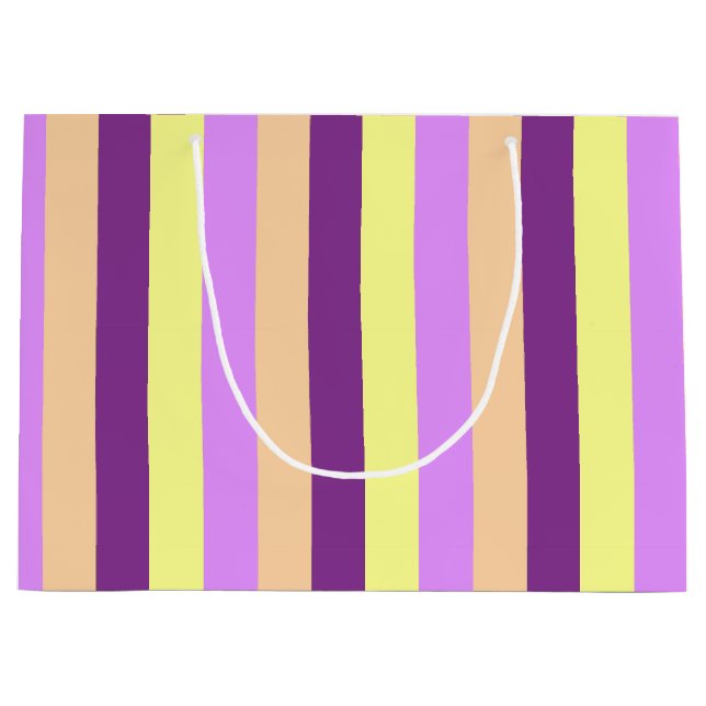 Grand sac cadeau Lilac Pasture (Devant)
