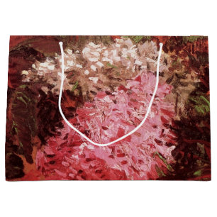 Grand Sac Cadeau Lilas rose par Vincent van Gogh, Nature morte aux 
