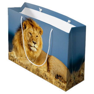 Grand Sac Cadeau Lion d'Afrique 2