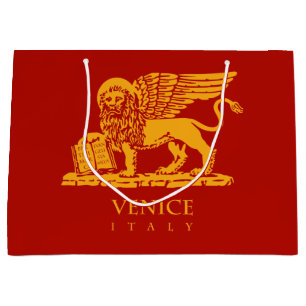 Grand Sac Cadeau Lion vénitien